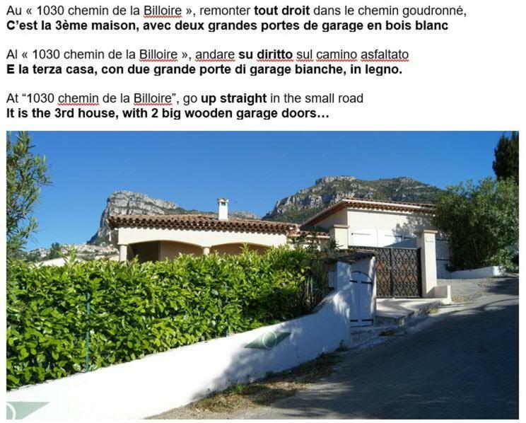 Bed & Breakfast Les Lillas Saint-Jeannet  Exterior photo